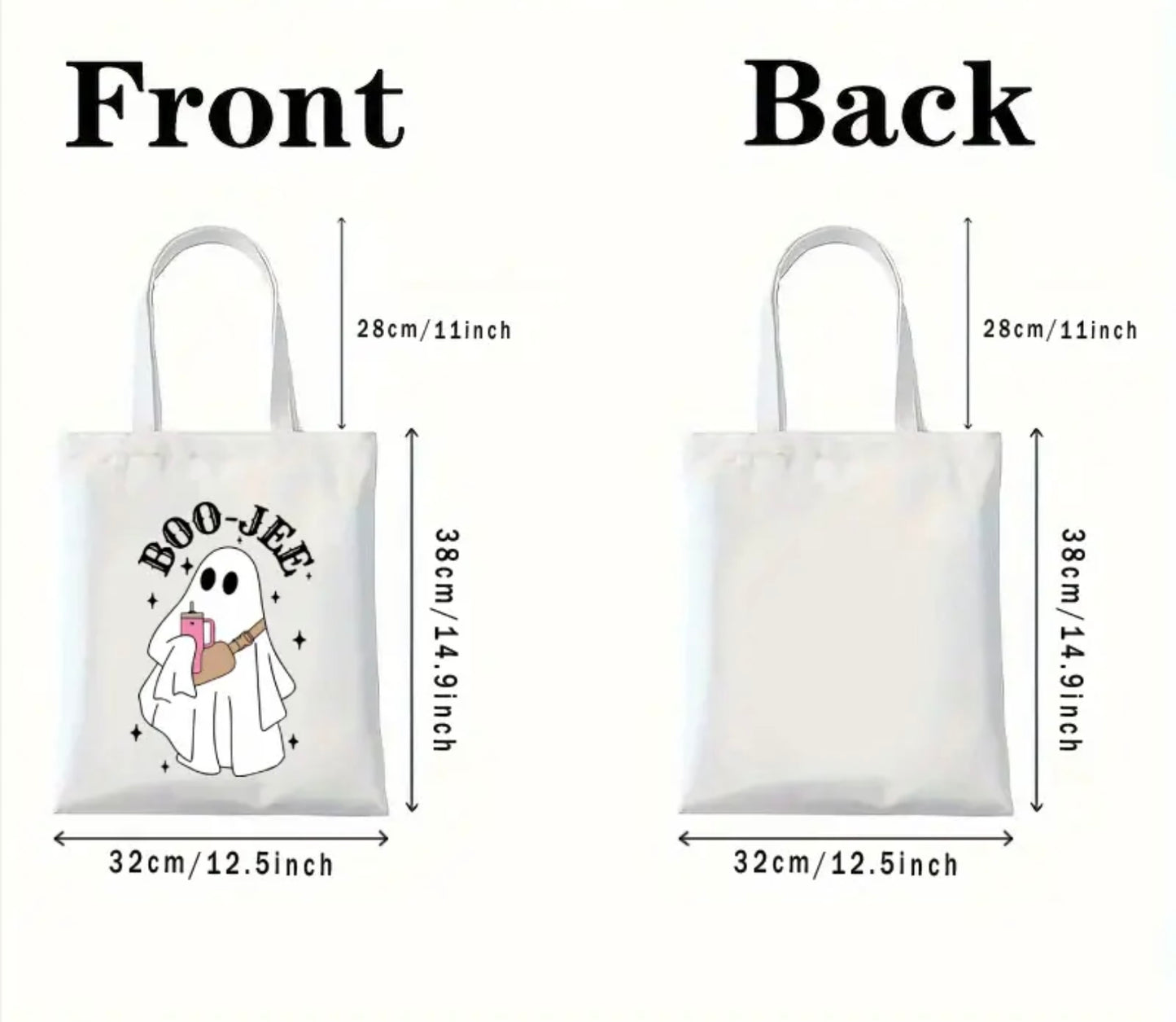 Halloween Canvas Tote Bag